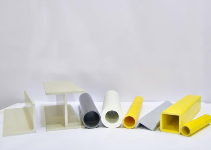 Pultruded FRP Polyurethane Profile Plastic Door And Window Extrusion Pultruded Polyurethane Fiberglass 0