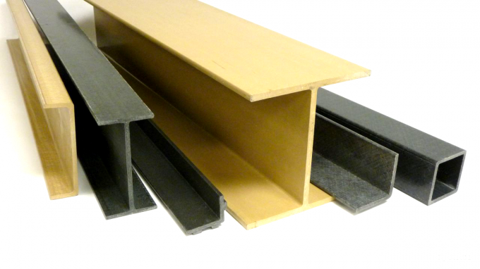 Pultruded FRP Polyurethane Profile Plastic Door And Window Extrusion Pultruded Polyurethane Fiberglass 1